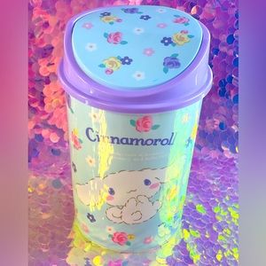 Sanrio Cinnamoroll Waste Basket Dust Bin Trash can